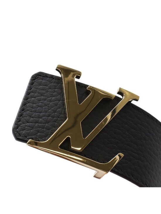 Louis Vuitton Ceinture LV Initial 40 mm Reversible Belt Taurillon Leather Black main image 4